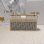 Christian Dior 30 Montaigne East-West Oblique Canvas Bag