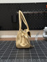 Chanel SS26 Large Bowling Bag - Grained Calfskin & Gold-Tone Metal - Apricot