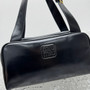 Miu Miu Arcadie Leather Bowling Bag - Black