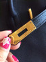Hermes Black Birkin 35cm Epsom Leather Gold Hardware