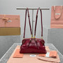Miu Miu Vintage Limited Small Backpack - Wax Leather Red