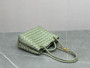 Bottega Veneta Small Andiamo - Sage Green