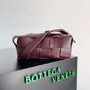 Bottega Veneta Brick Cassette - Burgundy