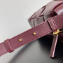 Bottega Veneta Brick Cassette - Burgundy