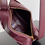 Bottega Veneta Brick Cassette - Burgundy