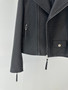 Bottega Veneta Intrecciato Woven Leather Moto Jacket - Black