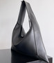 Bottega Veneta Jodie Intrecciato Leather Hobo Bag - Black