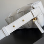 Bottega Veneta Padded Cassette Intrecciato Leather Shoulder Bag - White