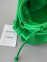 Bottega Veneta Mini Dustbag Intrecciato Leather Bag - Sage Green