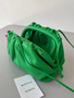 Bottega Veneta Mini Dustbag Intrecciato Leather Bag - Sage Green