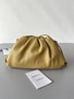 Bottega Veneta Dustbag Handle Intrecciato Leather Bag - Tan