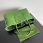Bottega Veneta Arco Intrecciato Leather Tote Bag - Sage Green