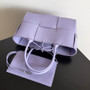 Bottega Veneta Arco Intrecciato Leather Tote Bag - Slate Blue