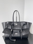 Balenciaga Bel Air Shoulder Bag – Black Silver Hardware