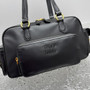Miu Miu Pocket Moto Bag – Black Nappa Leather