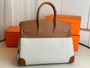 Hermès Birkin 35 – Canvas Fauve Barenia GHW