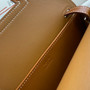 Hermès Mini Halzan – Natural Barenia Handmade