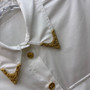 Schiaparelli Eagle Collar Shirt – White