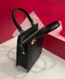 Schiaparelli Face Bag Small Black Lizard