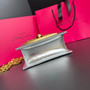 Schiaparelli Serrure Clutch Taupe Gold