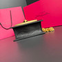 Schiaparelli Face Tote Small Gold Croc