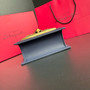 Schiaparelli Face Tote Small Silver Croc
