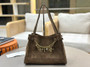 Schiaparelli Face Tote Large Silver