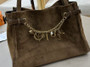 Schiaparelli Face Tote Large Silver
