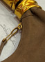Chloé Charms Suede Hobo Dark Brown