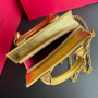 Schiaparelli Face Tote Small Gold