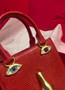 Schiaparelli Face Tote Small Gold