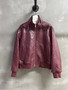 Bottega Veneta Spring 2026 Hand-Knitted Nappa Jacket - Grape