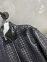 Bottega Veneta Spring 2026 Hand-Knitted Nappa Jacket - Black