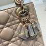 Dior Mini Lady Bag Quilted Nappa Leather - Hazel