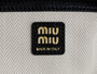 Miu Miu Nappa Leather Tote Bag - Black
