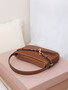 Miu Miu Nappa Leather Tote Bag - Cognac