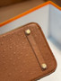 Hermès Birkin 30 Ghillies Tri-Color Ostrich Gold Hardware