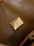 Chanel Classic Flap Bag in Brown Suede with Gold Tone Hardware