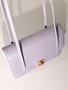 Chanel SS26 Preppy Coco Small Flap Bag - Grained Shiny Calfskin & Gold-Tone Metal - Lavender