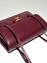 Chanel SS26 Preppy Coco Small Flap Bag - Grained Shiny Calfskin & Gold-Tone Metal - Bordeaux