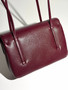Chanel SS26 Preppy Coco Small Flap Bag - Grained Shiny Calfskin & Gold-Tone Metal - Bordeaux