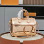Louis Vuitton M26497 Speedy 25 Metallic Gold Monogram Bag