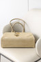 Chanel 26S Bowling Bag Yellow Suede