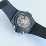 Hublot Big Bang 411.NM.1170.RX Black Ceramic Chronograph Watch 45.5mm