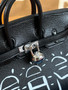 Hermès Birkin 20 Faubourg – "The Midnight Edition" (En Desordre Style)