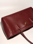 Chanel Vintage Burgundy Caviar/Smooth Calfskin East-West Tote Bag with GHW