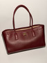 Chanel Vintage Burgundy Caviar/Smooth Calfskin East-West Tote Bag with GHW
