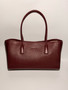 Chanel Vintage Burgundy Caviar/Smooth Calfskin East-West Tote Bag with GHW