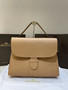 Delvaux Brillant Tempo Large Sand Allure Calf, Gold Hardware