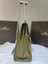Delvaux Brillant Tempo Large Sage Green Allure Calf, Gold Hardware